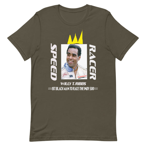 Willy T Ribbs "Speed Racer" (color) T-Shirt