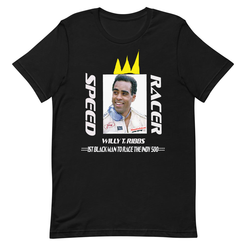Willy T Ribbs "Speed Racer" (color) T-Shirt