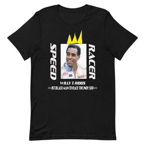 Willy T Ribbs "Speed Racer" (color) T-Shirt