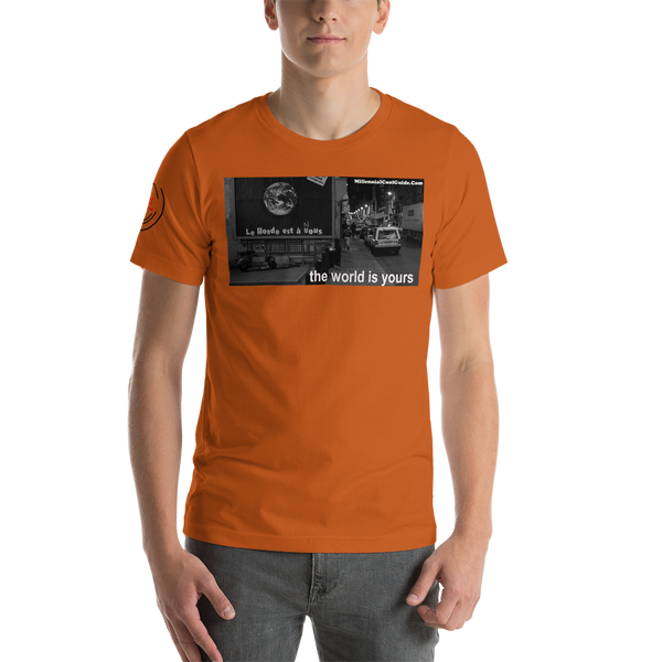 The World Is Yours (Paris) - Cotton T-Shirt